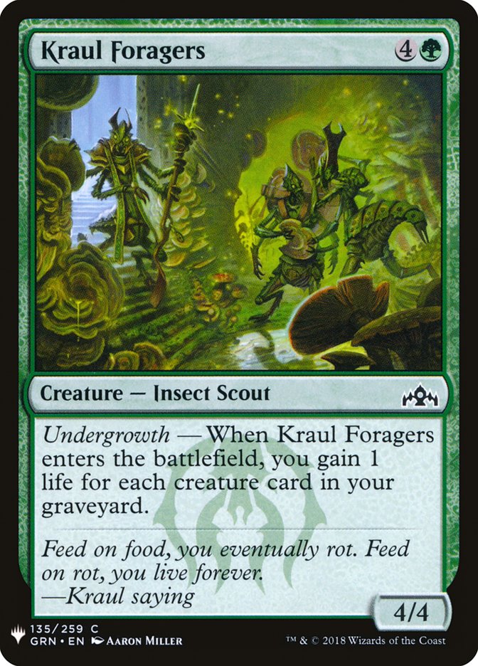 Kraul Foragers [Mystery Booster] | Odin's Place