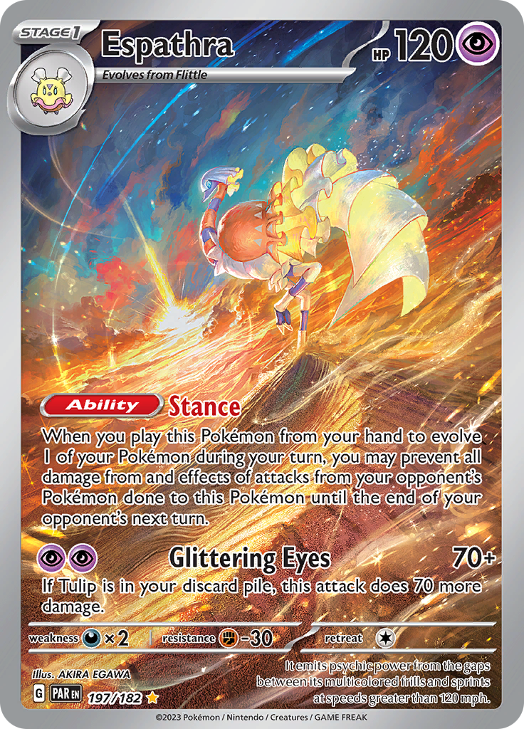 Espathra (197/182) [Scarlet & Violet: Paradox Rift] | Odin's Place