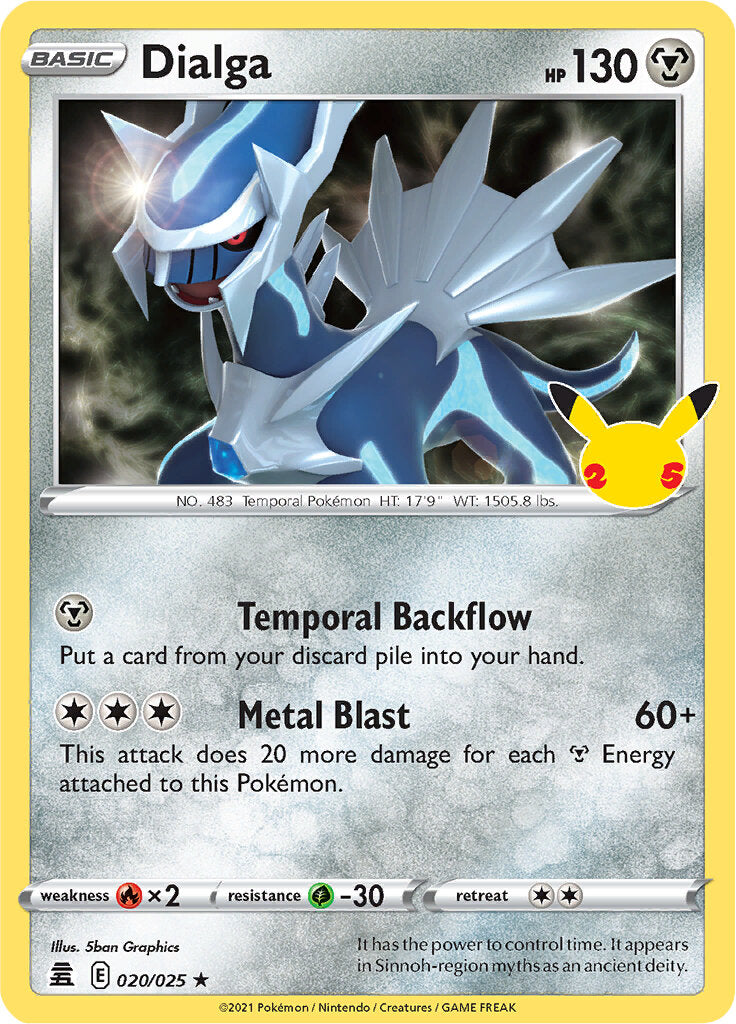 Dialga (020/025) [Celebrations: 25th Anniversary] | Odin's Place