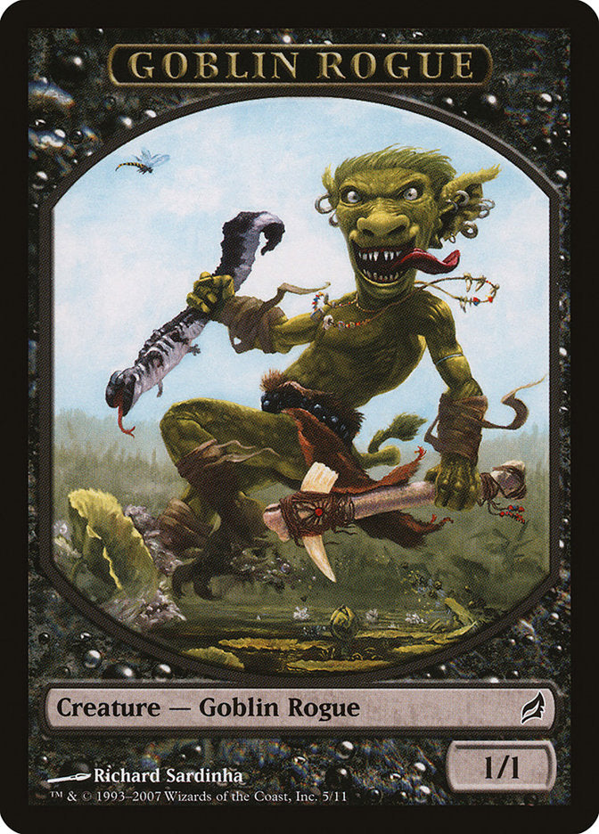 Goblin Rogue Token (5) [Lorwyn Tokens] | Odin's Place
