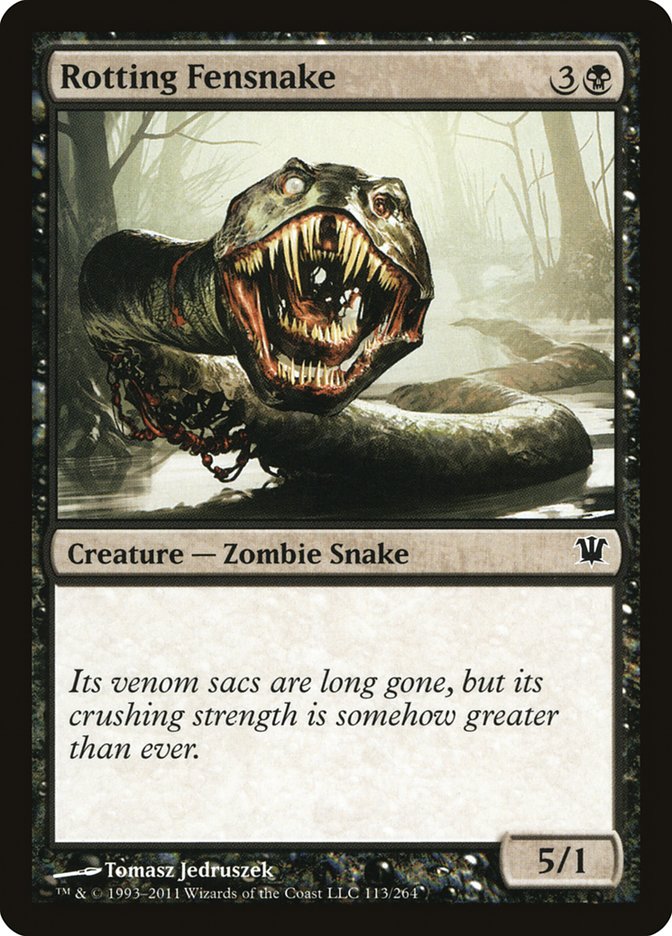 Rotting Fensnake (113) [Innistrad] | Odin's Place