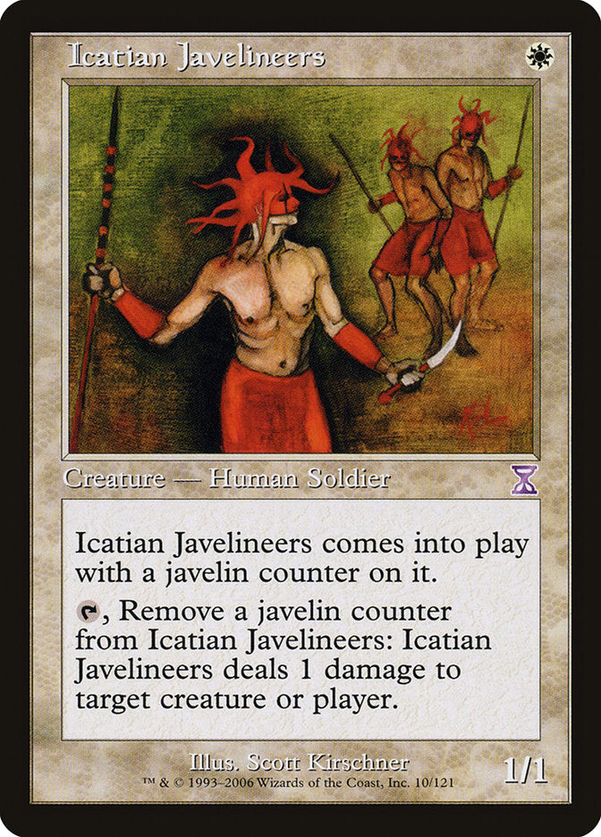 Icatian Javelineers (10) [Time Spiral Timeshifted] | Odin's Place