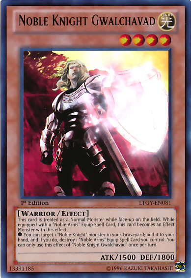 Noble Knight Gwalchavad [LTGY-EN081] Ultra Rare | Odin's Place