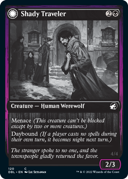 Shady Traveler // Stalking Predator [Innistrad: Double Feature] | Odin's Place