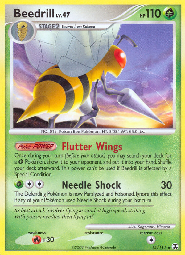 Beedrill (15/111) [Platinum: Rising Rivals] | Odin's Place