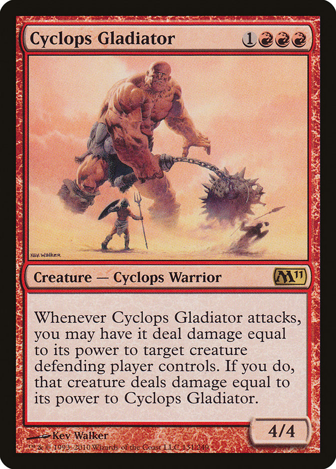 Cyclops Gladiator (131) [Magic 2011] | Odin's Place