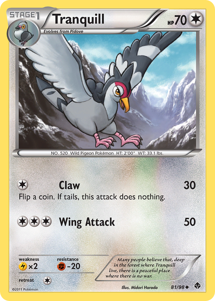 Tranquill (81/98) [Black & White: Emerging Powers] | Odin's Place