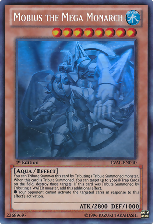 Mobius the Mega Monarch [LVAL-EN040] Ghost Rare | Odin's Place