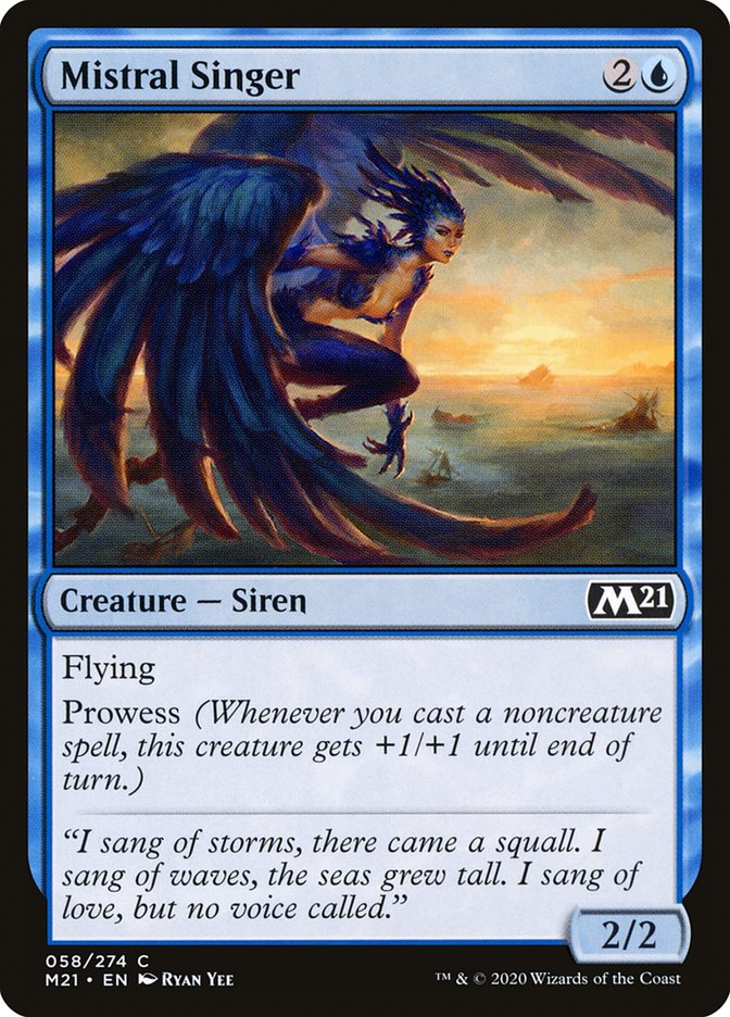 Mistral Singer [Core Set 2021] | Odin's Place