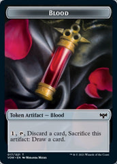 Construct (006) // Blood (017) Double-Sided Token [Challenger Decks 2022 Tokens] | Odin's Place