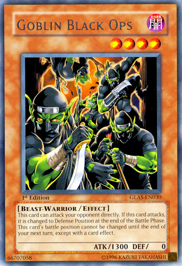 Goblin Black Ops [GLAS-EN030] Rare | Odin's Place