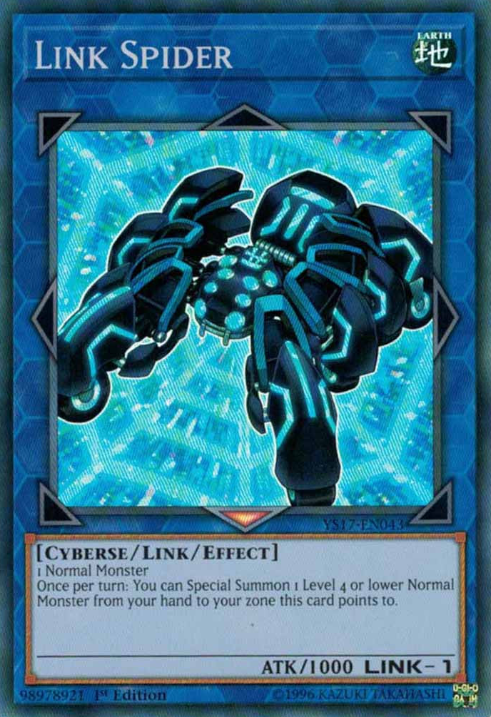 Link Spider [YS17-EN043] Super Rare | Odin's Place
