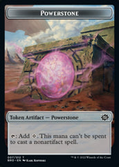 Powerstone // Ravage Double-Sided Token [The Brothers' War Tokens] | Odin's Place