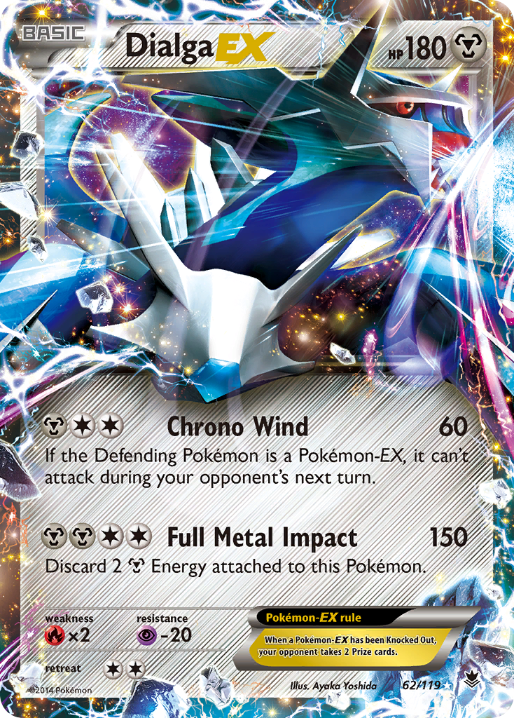Dialga EX (62/119) [XY: Phantom Forces] | Odin's Place