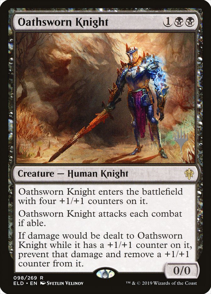 Oathsworn Knight (Promo Pack) [Throne of Eldraine Promos] | Odin's Place