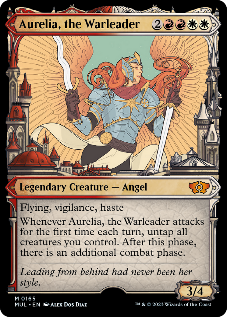 Aurelia, the Warleader (Halo Foil) [Multiverse Legends] | Odin's Place