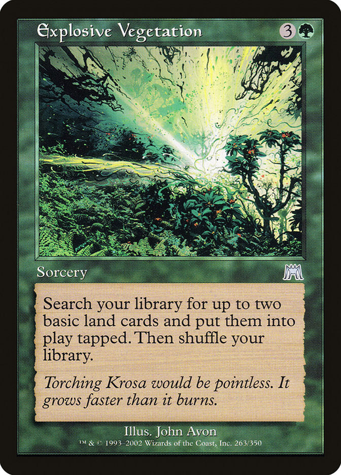 Explosive Vegetation (263) [Onslaught] | Odin's Place