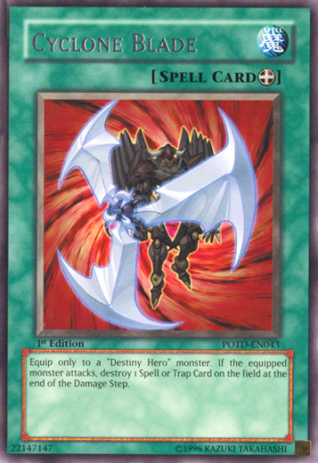Cyclone Blade [POTD-EN043] Rare | Odin's Place