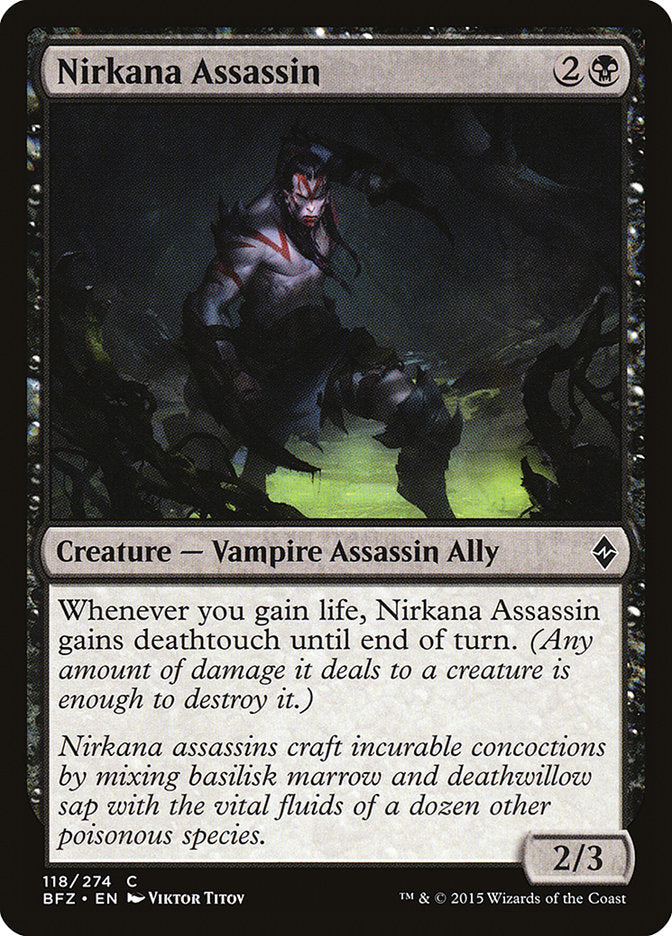 Nirkana Assassin (118) [Battle for Zendikar] | Odin's Place