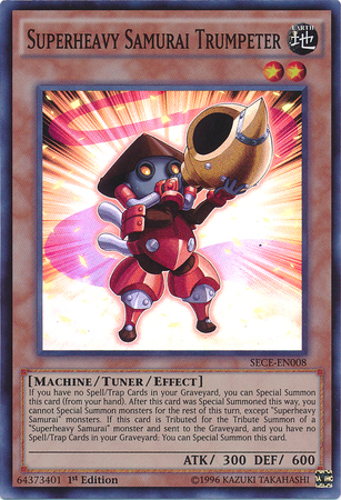Superheavy Samurai Trumpeter [SECE-EN008] Super Rare | Odin's Place
