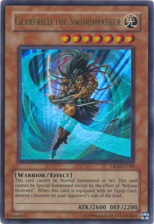 Gearfried the Swordmaster [DR3-EN142] Ultra Rare | Odin's Place