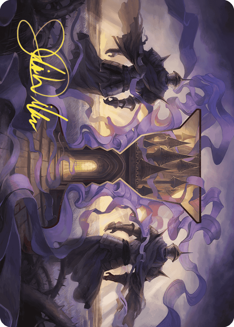 Court of Locthwain Art Card (Gold-Stamped Signature) [Wilds of Eldraine Art Series] | Odin's Place