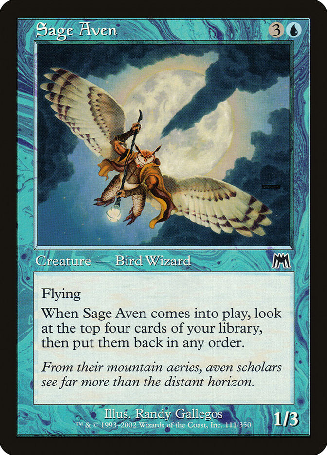 Sage Aven (111) [Onslaught] | Odin's Place