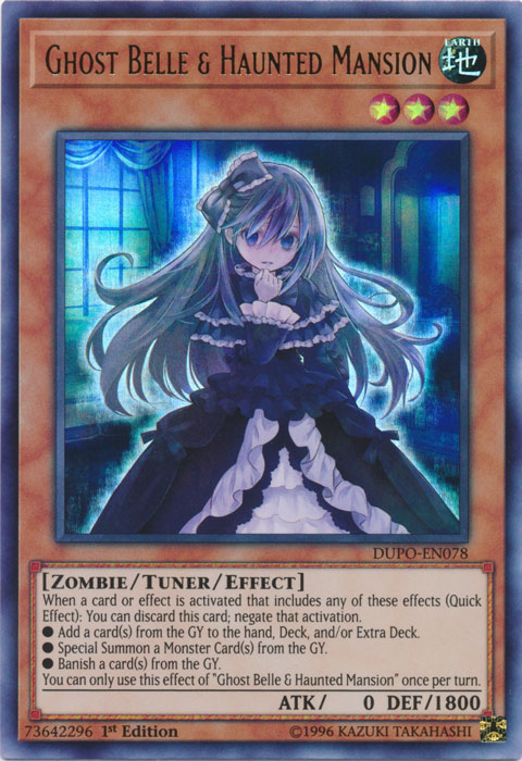 Ghost Belle & Haunted Mansion [DUPO-EN078] Ultra Rare | Odin's Place