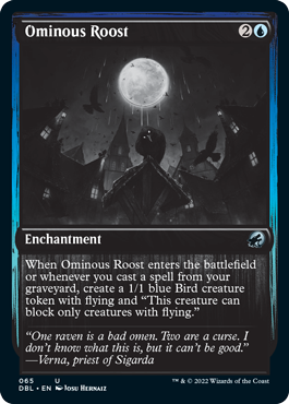 Ominous Roost [Innistrad: Double Feature] | Odin's Place