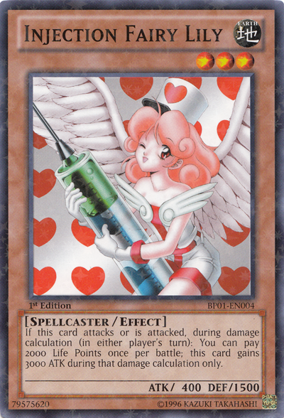 Injection Fairy Lily [BP01-EN004] Starfoil Rare | Odin's Place