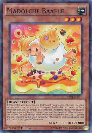Madolche Baaple [BP03-EN097] Shatterfoil Rare | Odin's Place