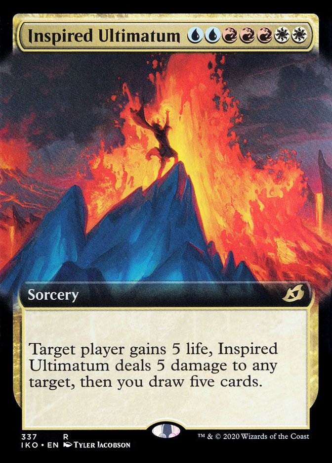Inspired Ultimatum (Extended Art) [Ikoria: Lair of Behemoths] | Odin's Place