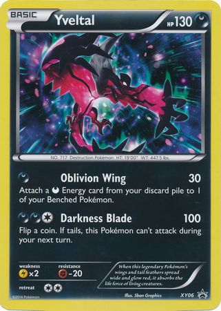 Yveltal (XY06) (Jumbo Card) [XY: Black Star Promos] | Odin's Place