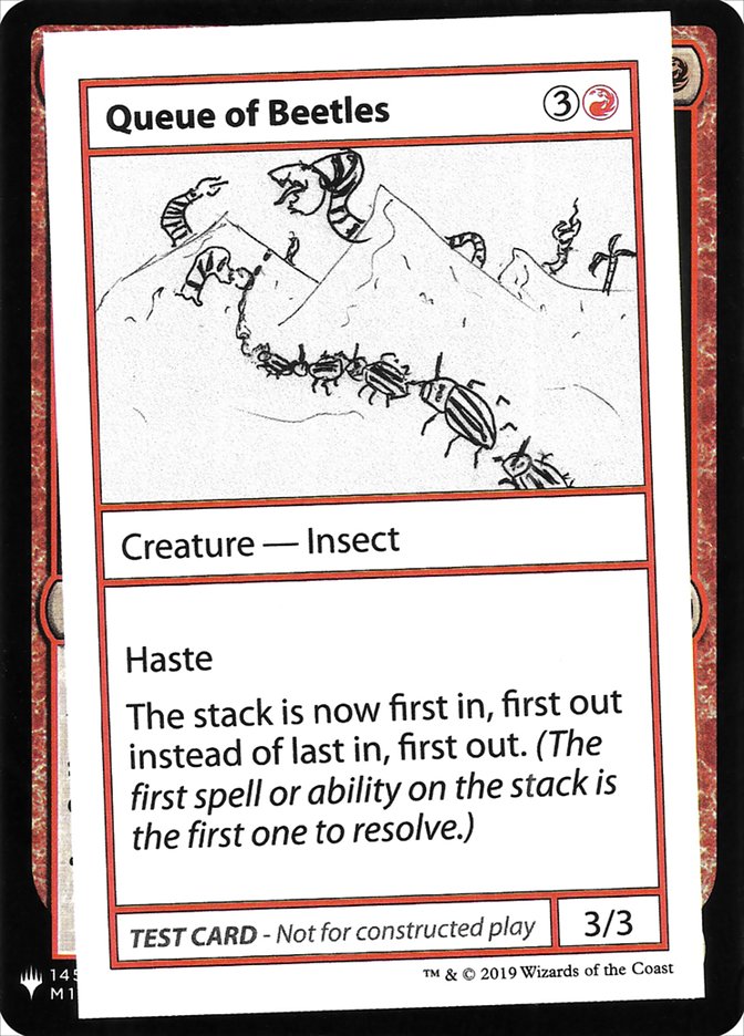 Queue of Beetles [Mystery Booster Playtest Cards] | Odin's Place