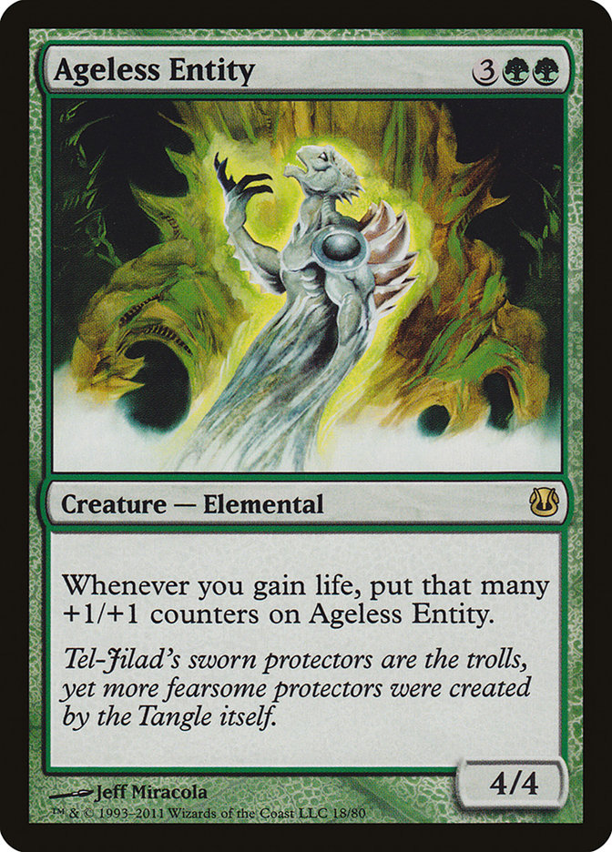Ageless Entity (18) [Duel Decks: Ajani vs. Nicol Bolas] | Odin's Place