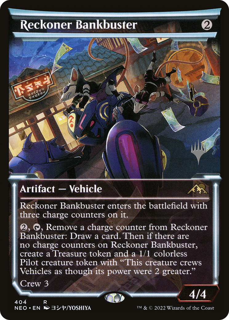 Reckoner Bankbuster (Showcase) [The Brothers' War Promos] | Odin's Place