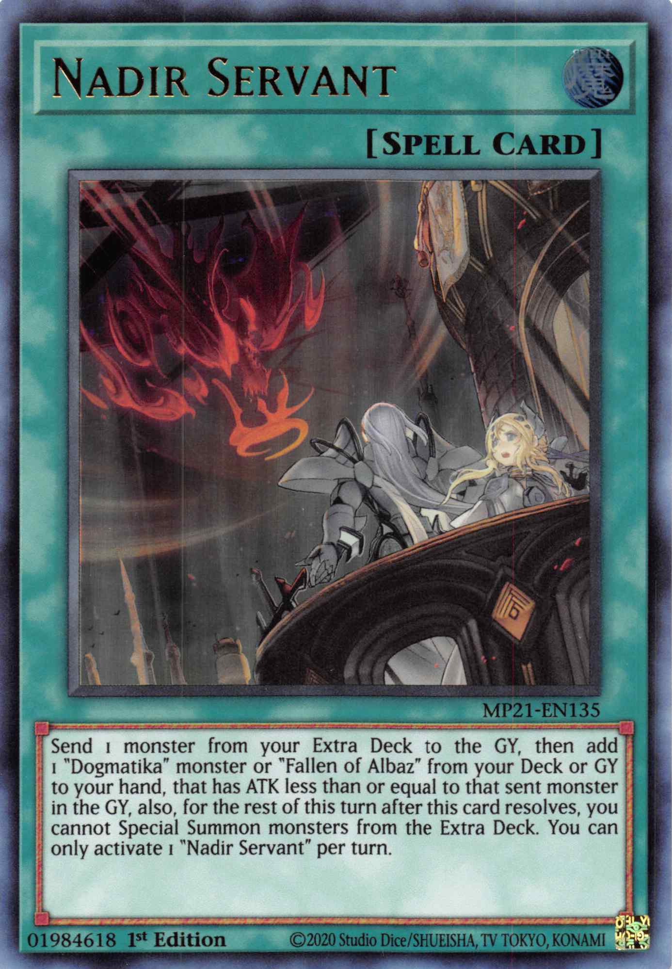 Nadir Servant [MP21-EN135] Ultra Rare | Odin's Place