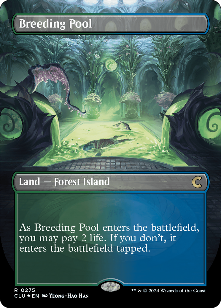 Breeding Pool (Borderless) [Ravnica: Clue Edition] | Odin's Place