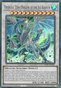Trishula, Zero Dragon of the Ice Barrier [SDFC-EN041] Ultra Rare | Odin's Place