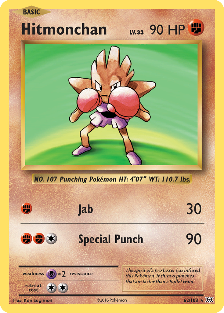 Hitmonchan (62/108) [XY: Evolutions] | Odin's Place