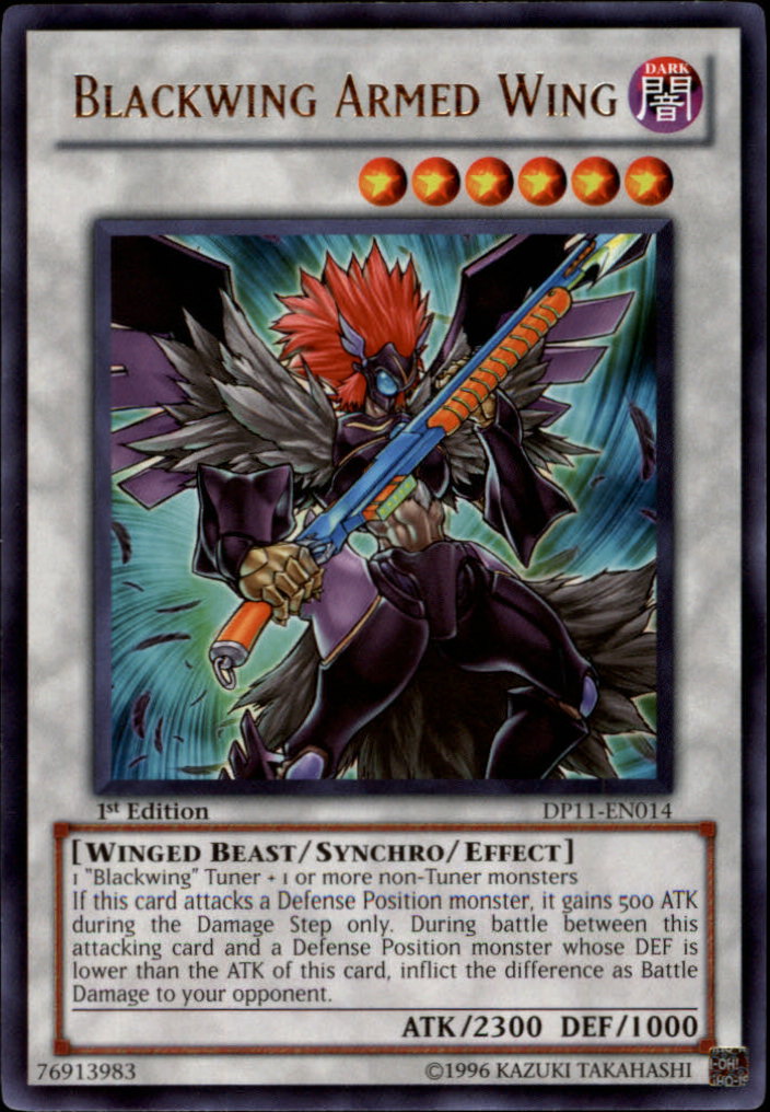 Blackwing Armed Wing [DP11-EN014] Rare | Odin's Place