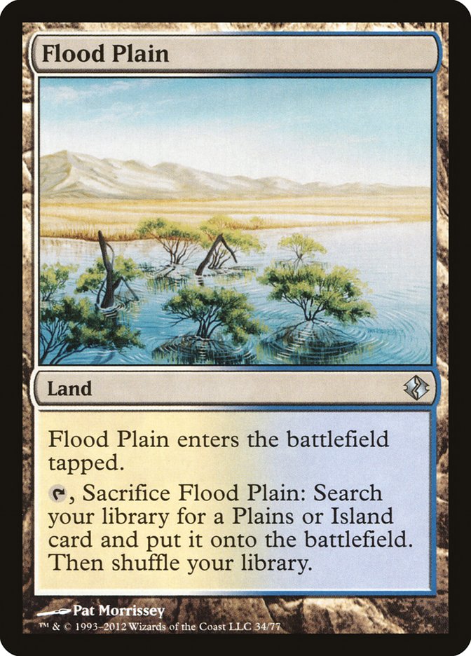 Flood Plain (34) [Duel Decks: Venser vs. Koth] | Odin's Place