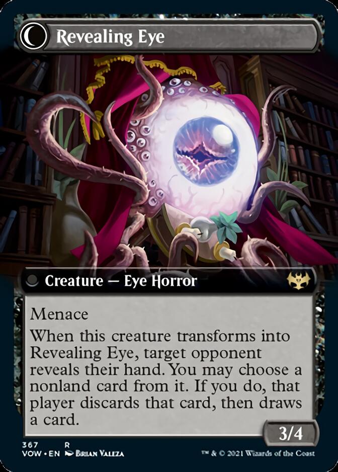 Concealing Curtains // Revealing Eye (Extended Art) [Innistrad: Crimson Vow] | Odin's Place