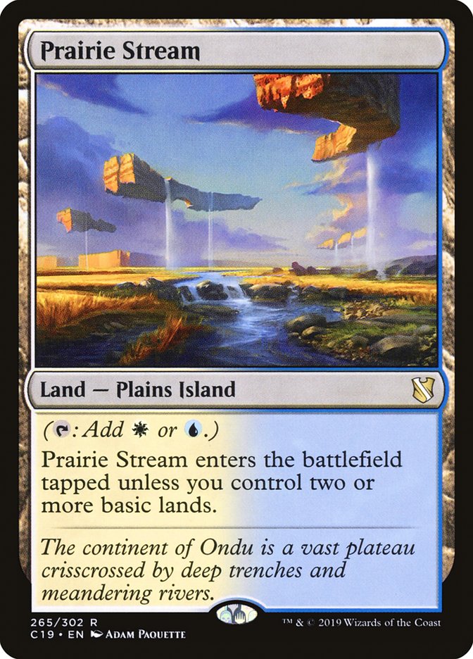 Prairie Stream [Commander 2019] | Odin's Place