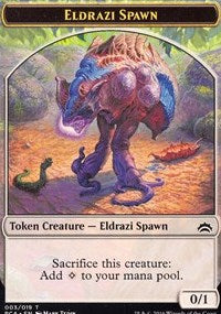 Eldrazi Spawn (003) // Eldrazi Double-Sided Token [Planechase Anthology Tokens] | Odin's Place