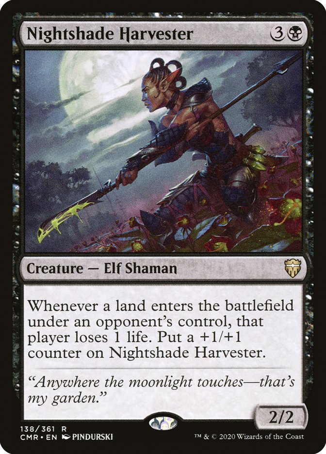 Nightshade Harvester [Commander Legends] | Odin's Place