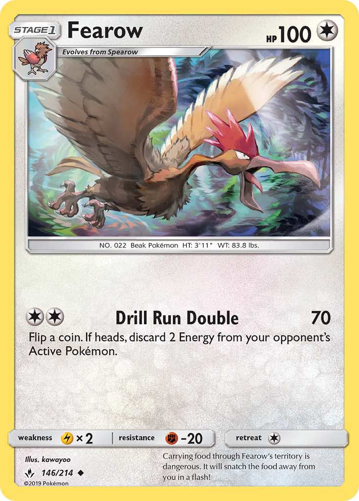 Fearow (146/214) [Sun & Moon: Unbroken Bonds] | Odin's Place