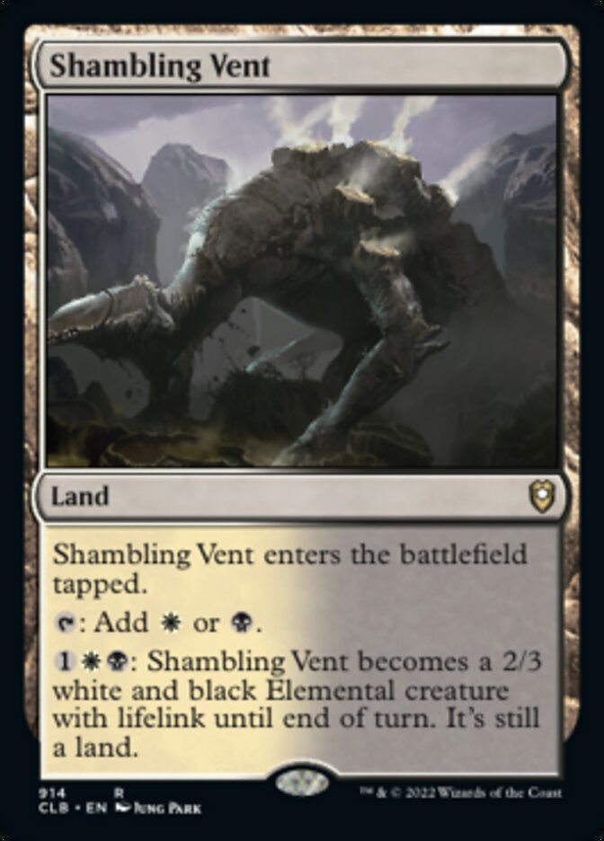 Shambling Vent [Commander Legends: Battle for Baldur's Gate] | Odin's Place
