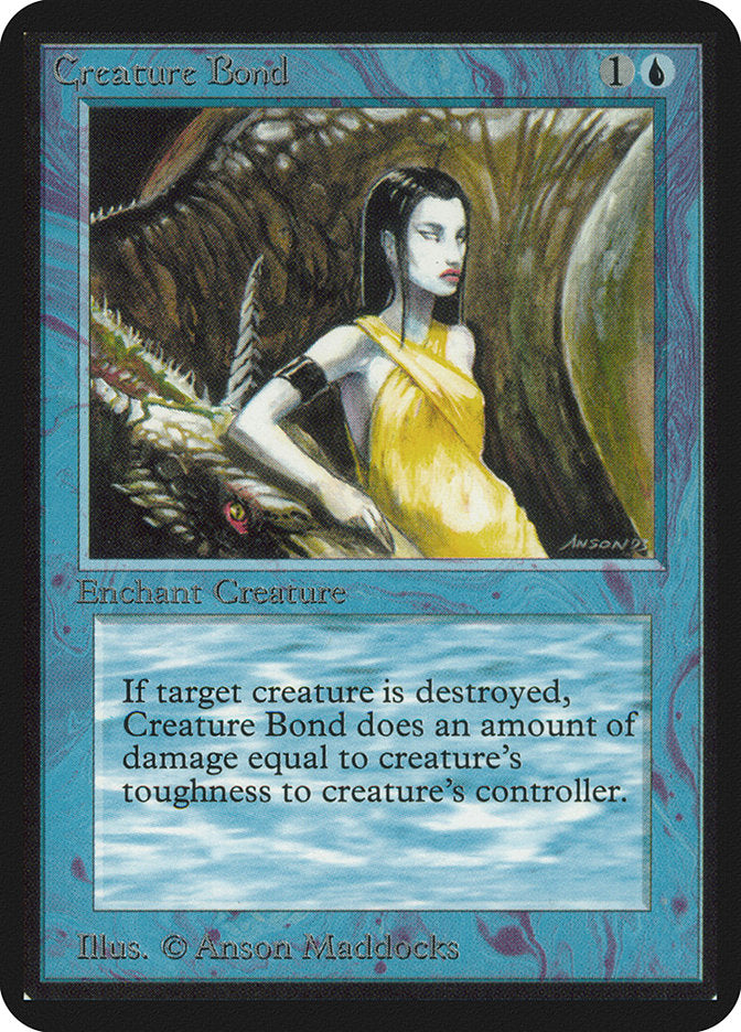 Creature Bond (55) [Alpha Edition] | Odin's Place