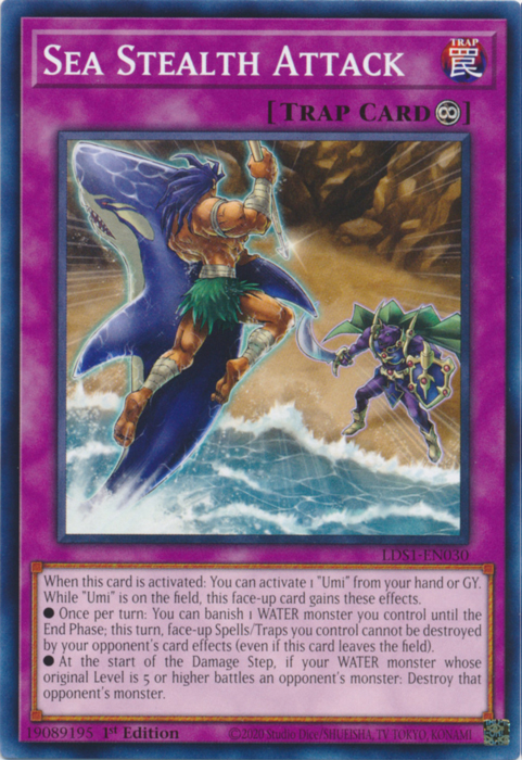 Sea Stealth Attack [LDS1-EN030] Common | Odin's Place